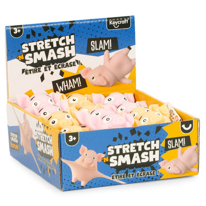 Stretch 'N Smash Mini Pig Keycraft