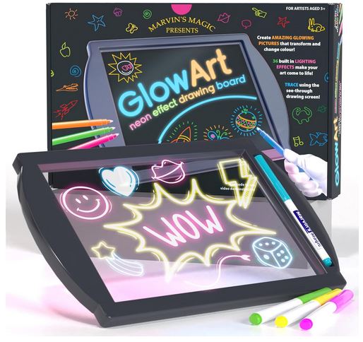 Magic Glow Art Board Black