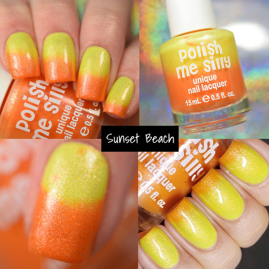 Sunset Beach Neon Pop Color Chng Polish