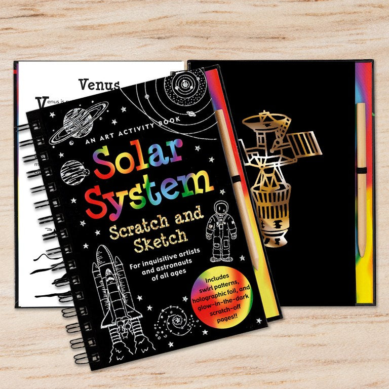 Scratch & Sketch Solar System
