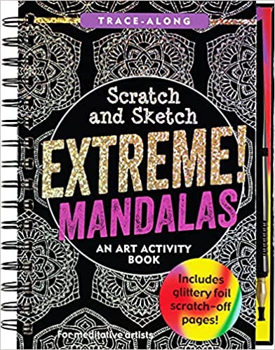 Scratch & Sketch Extreme Mandalas