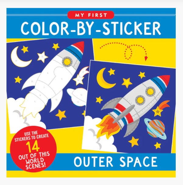 Color by Sticker Outer Space