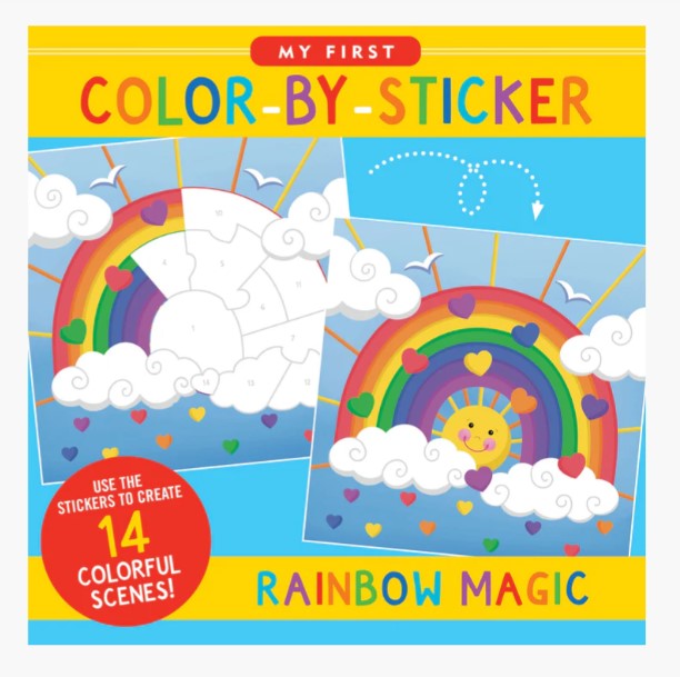 Color by Sticker Rainbow Magic