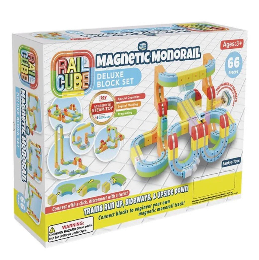 Rail Cube Deluxe Block Set