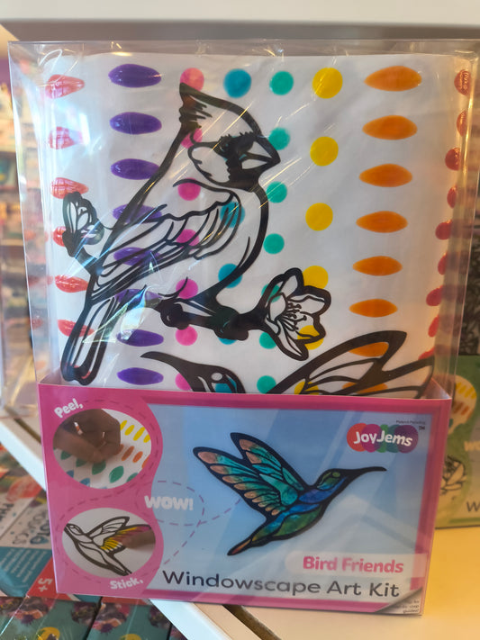 Birds & Cherry Blossom Windowscape Art Kit