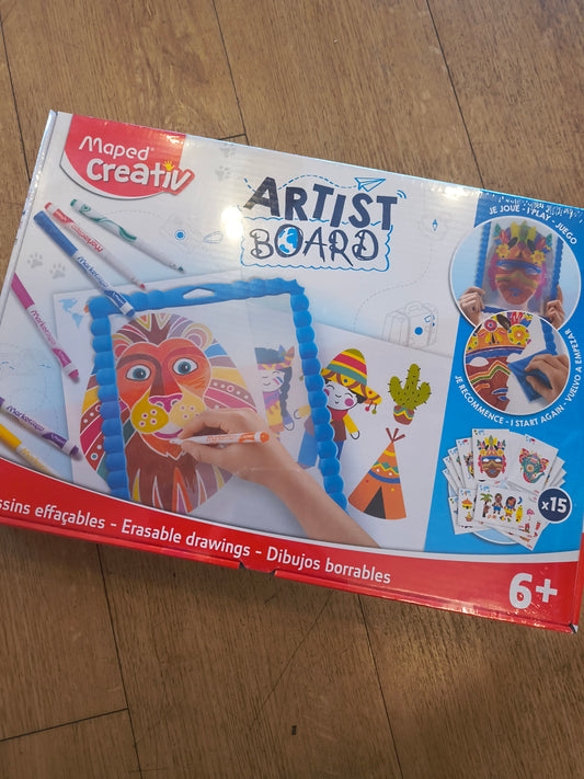 Creativ Transparent Artist Board 28 Piece Kit