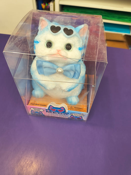 Mega Squishy Cool Blue Kitty