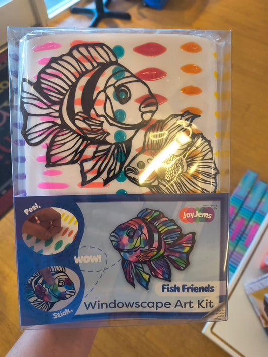 Fish Friends Windowscape Art Kit