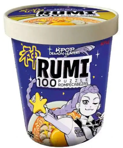 KPop Demon Hunters Ramen Noodle Puzzle [100 Pieces] - Rumi