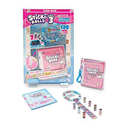 Sticki Rolls Sticki Book S3 Toy Smith