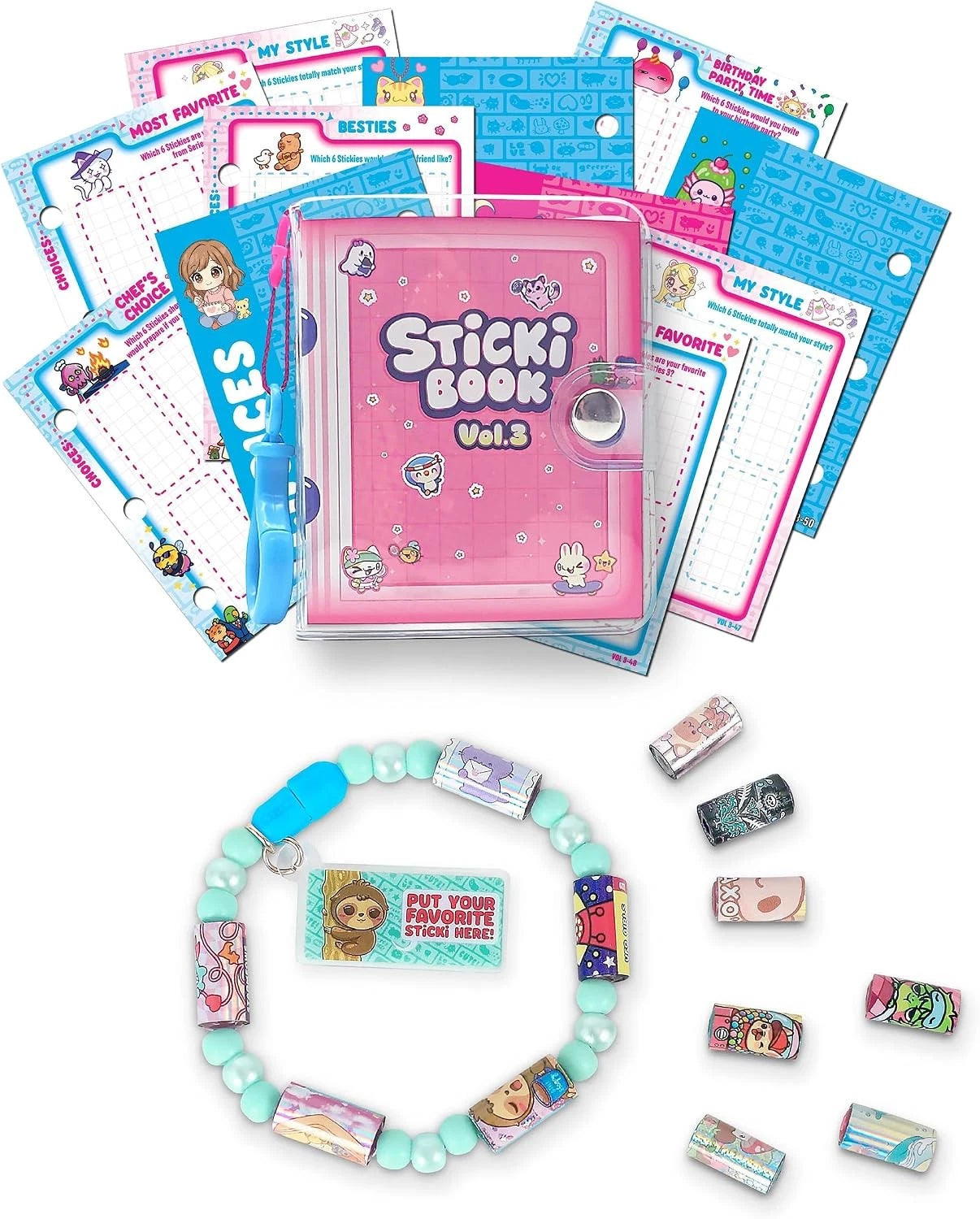 Sticki Rolls Sticki Book S3 Toy Smith