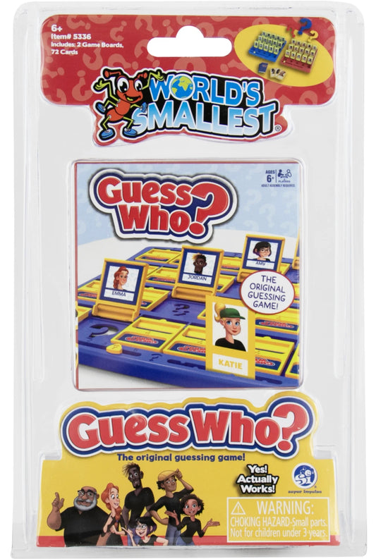 World's Smallest Guess Who Game