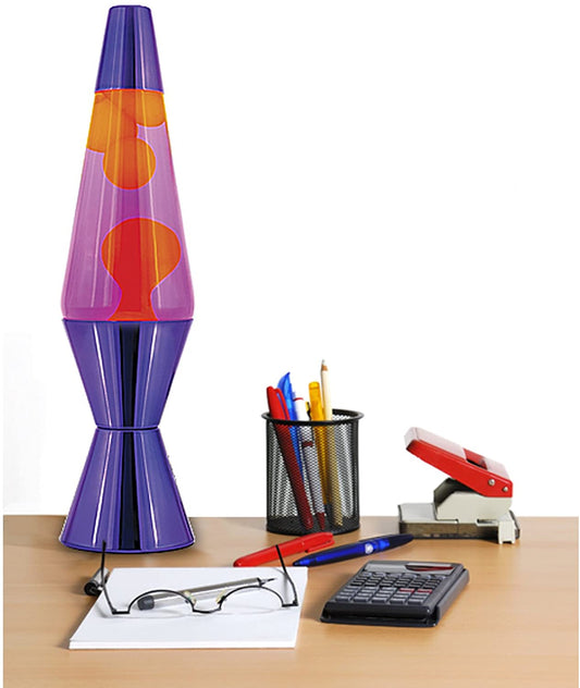 Lava Lamp Metallic Purple