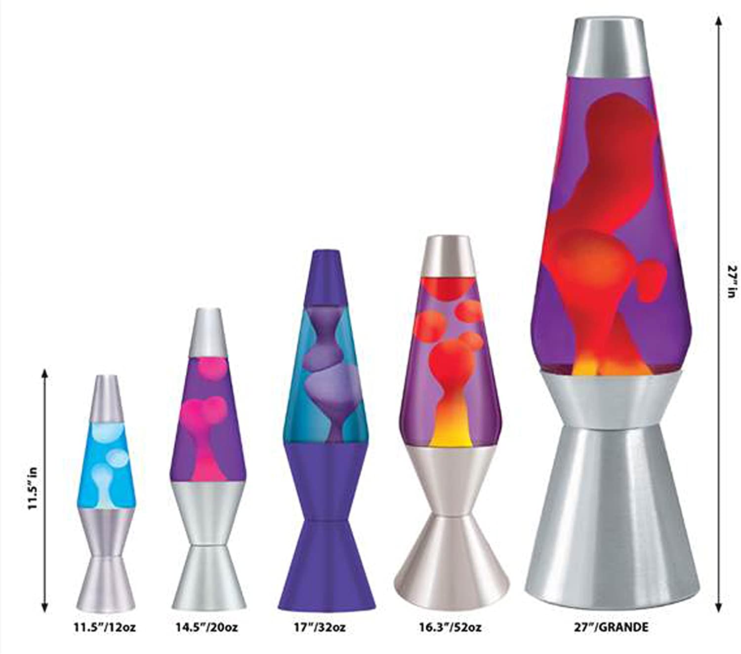 Lava Lamp Metallic Purple