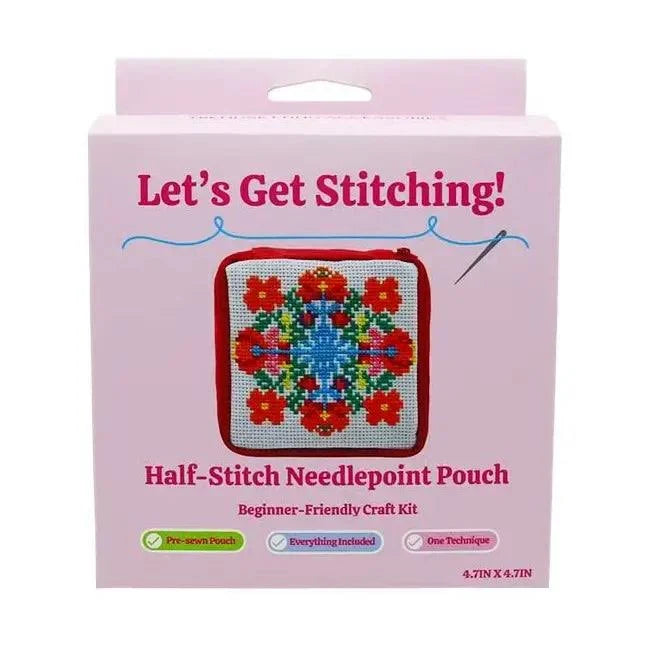 Floral Needlepoint Kit Mavi Bandz
