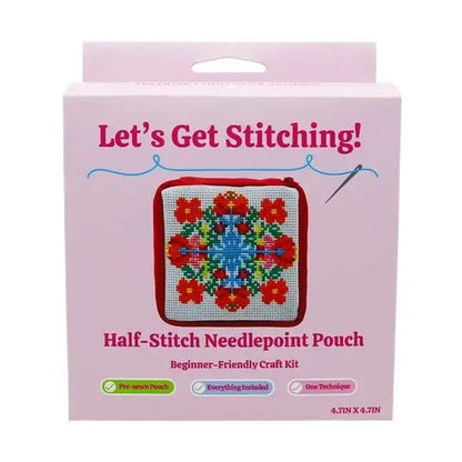 Floral Needlepoint Kit Mavi Bandz
