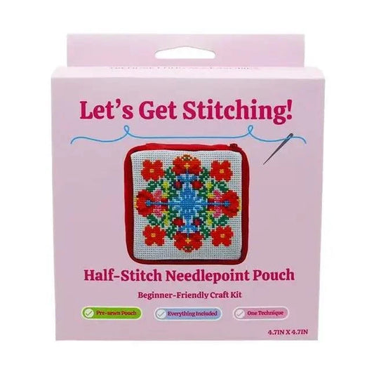 Floral Needlepoint Kit Mavi Bandz