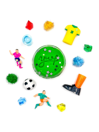 Soccer Grab & Go Dough Jar