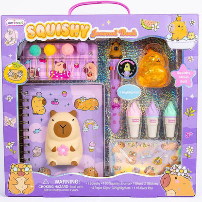 Capybara Squishy Journal Hot Focus