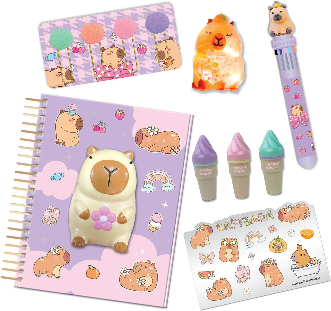 Capybara Squishy Journal Hot Focus