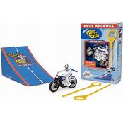 Evel Knievel Mini Stunt Cycle Rip Cord Racer