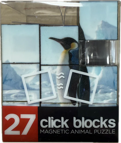 27 PC Magnetic Animal Click Blocks Watchitude