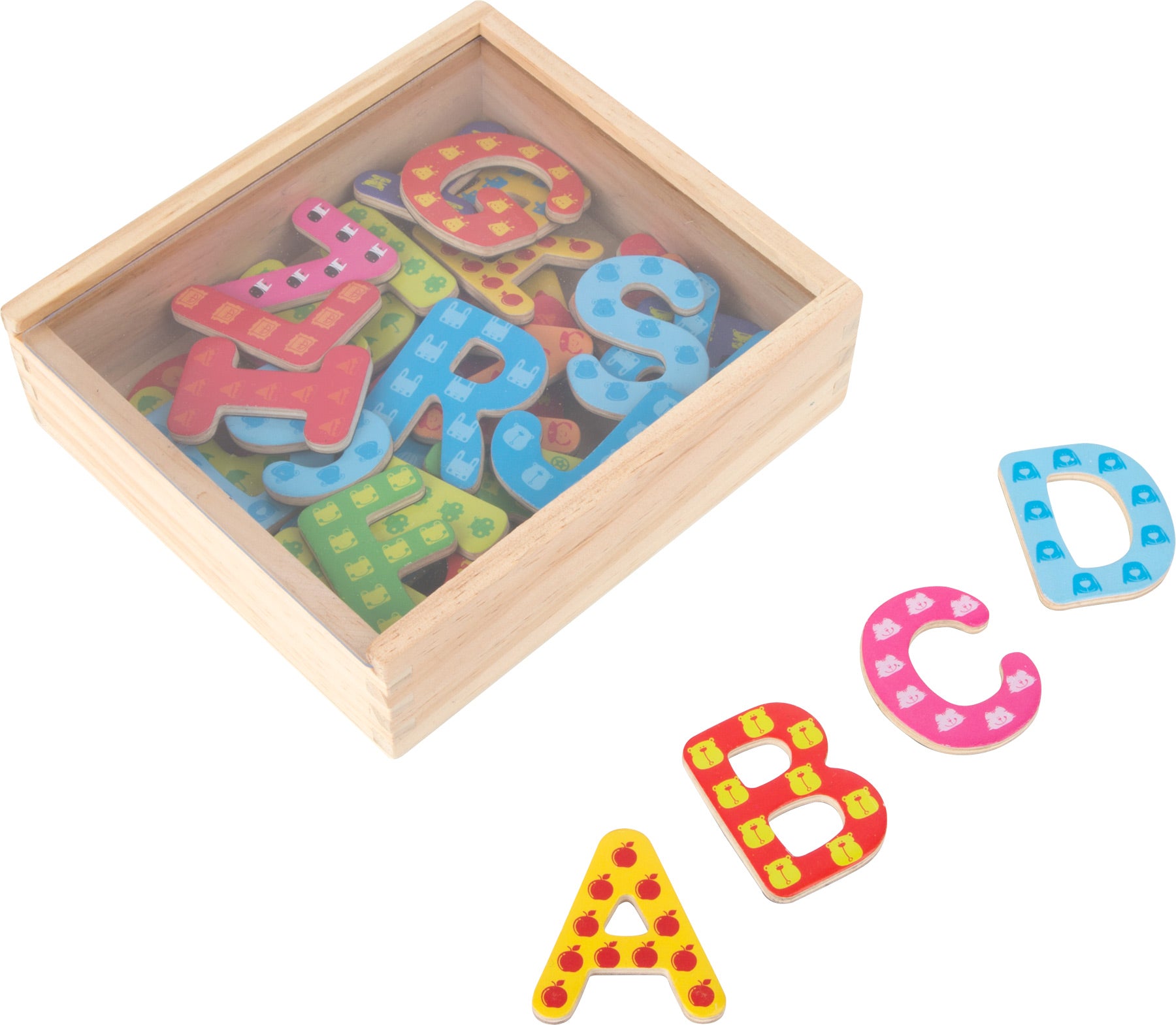 Small Foot Magnetic Letters