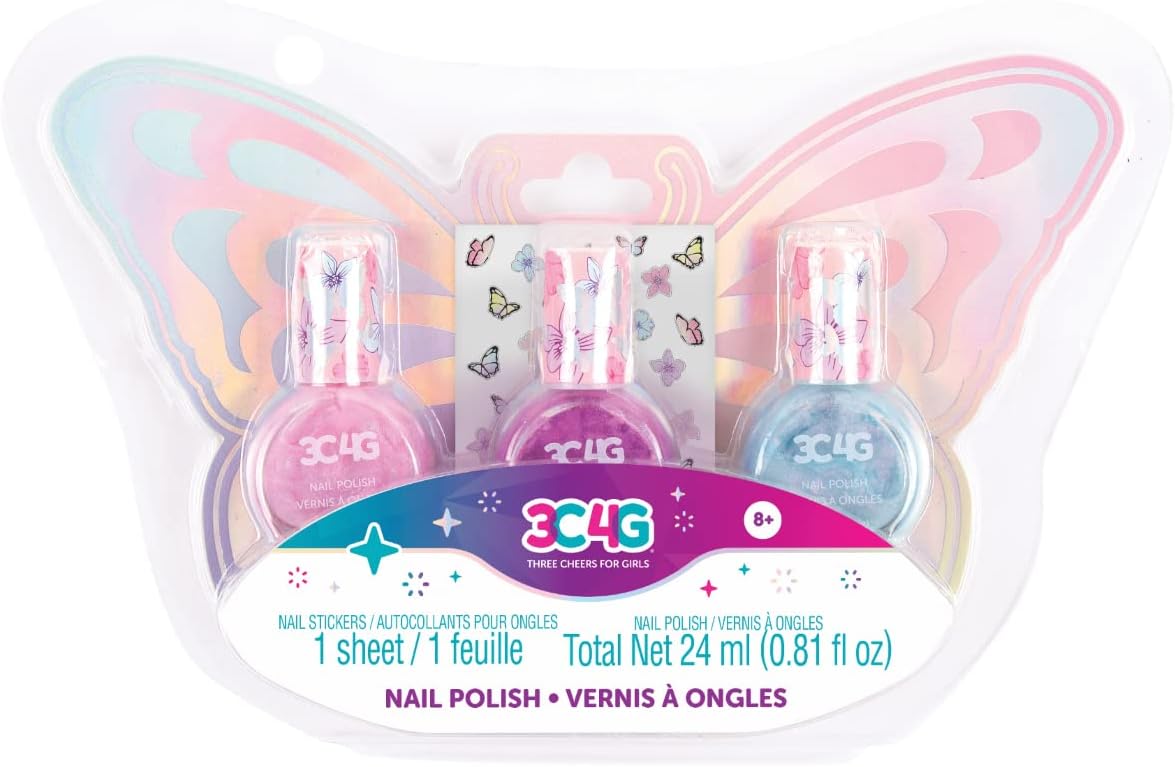 Butterfly Nail Polish Trio