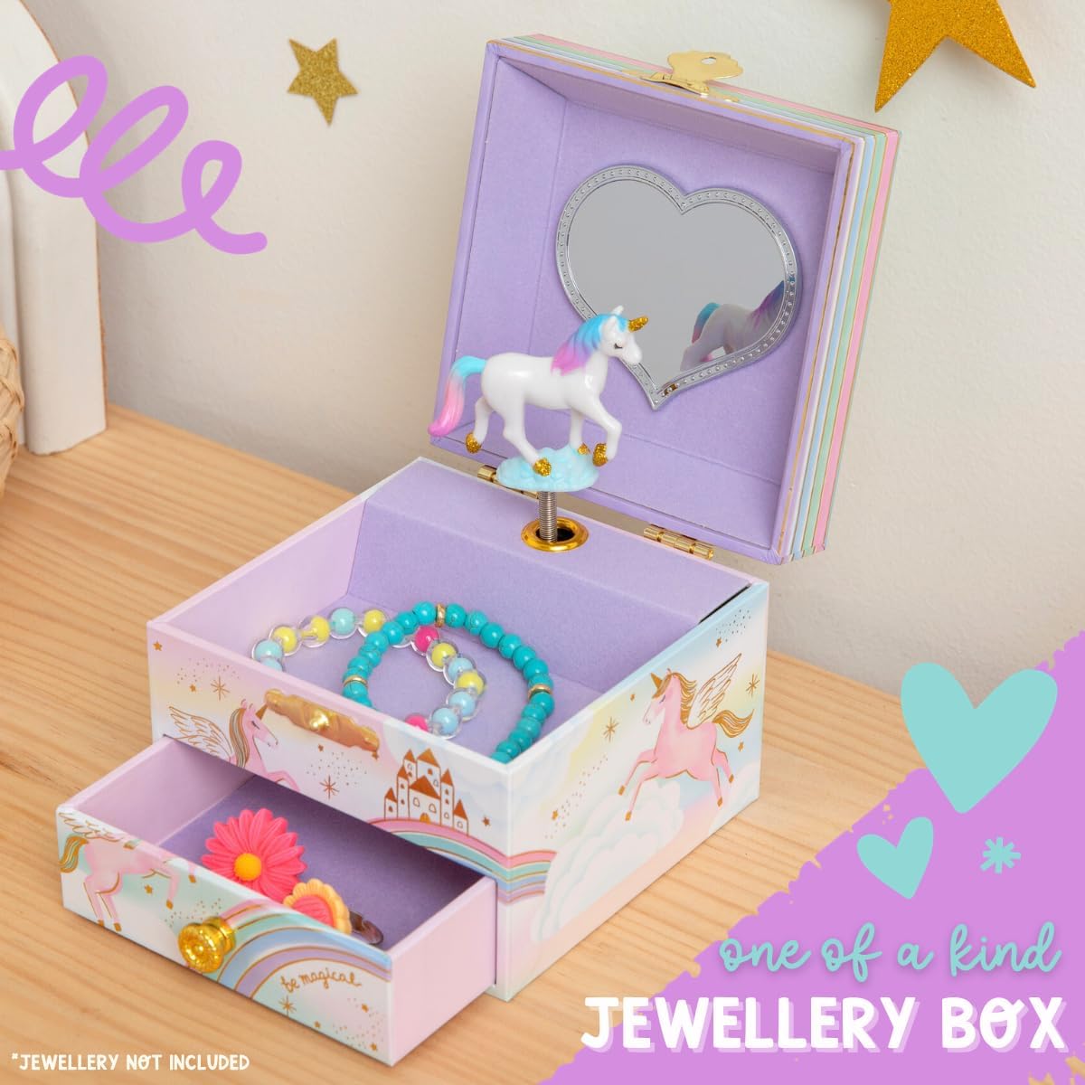 Unicorn Musical Jewelry Box