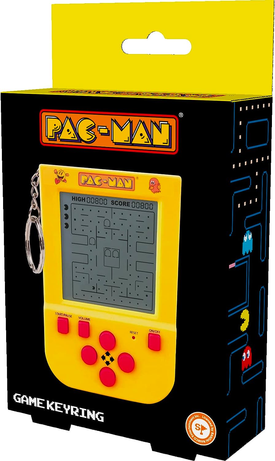 Pacman Keyring Arcade Game