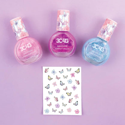 Butterfly Nail Polish Trio