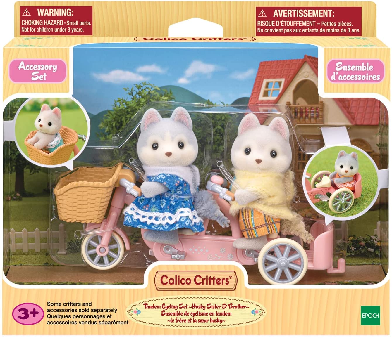 Tandem Cycling Set Calico Critters