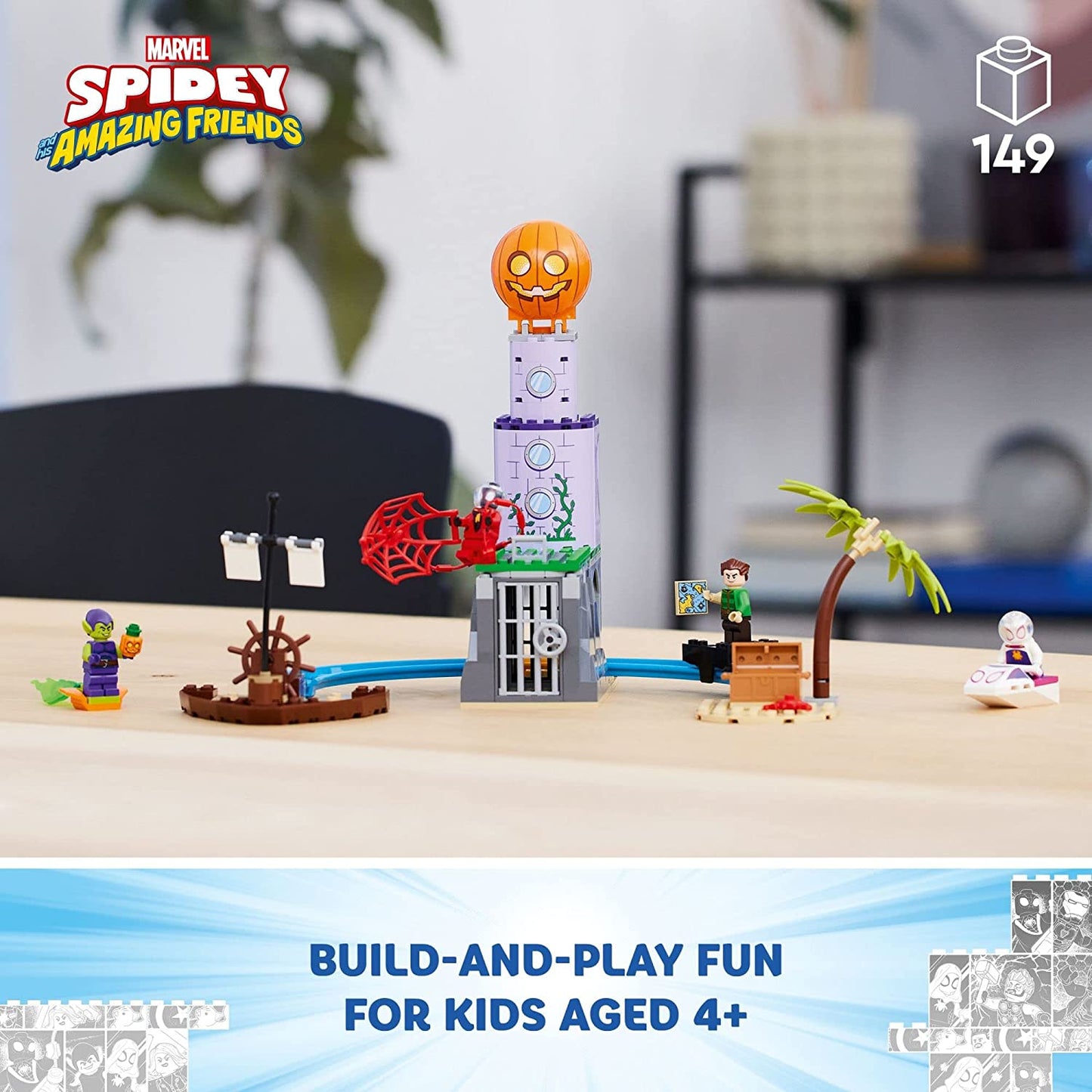 LEGO-« Marvel Spiderman Green Goblins Lighthouse