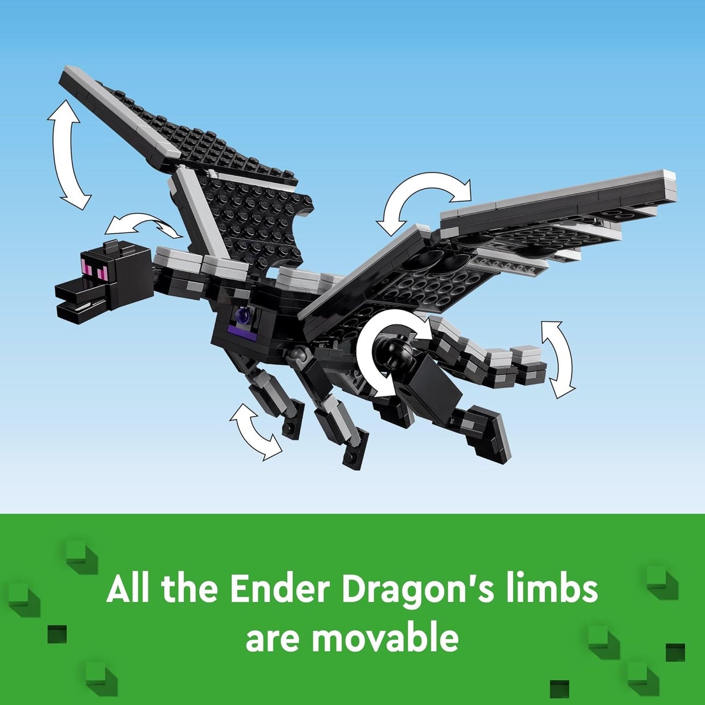 LEGO-« Ender Dragon and End Ship