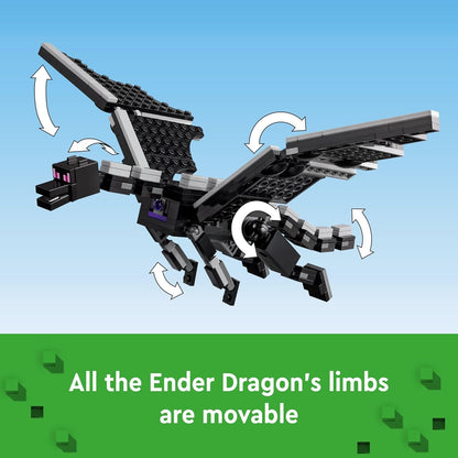 LEGO-« Ender Dragon and End Ship