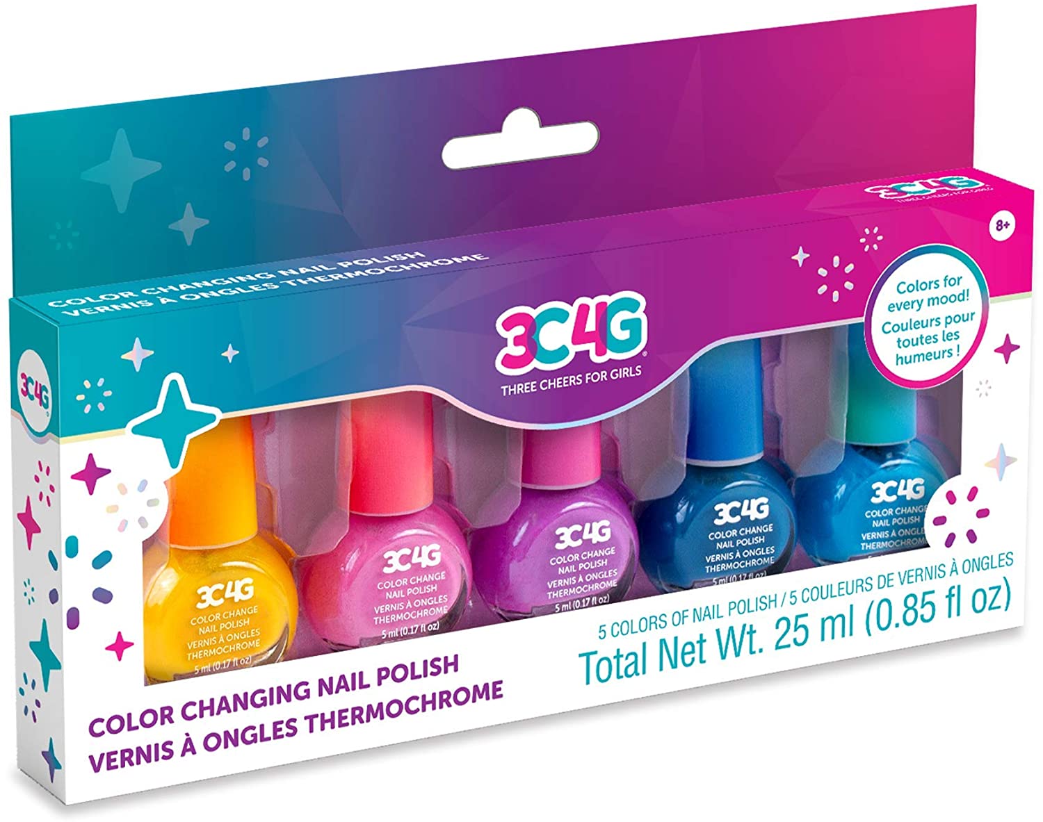 Color Changing Nail Polish Set