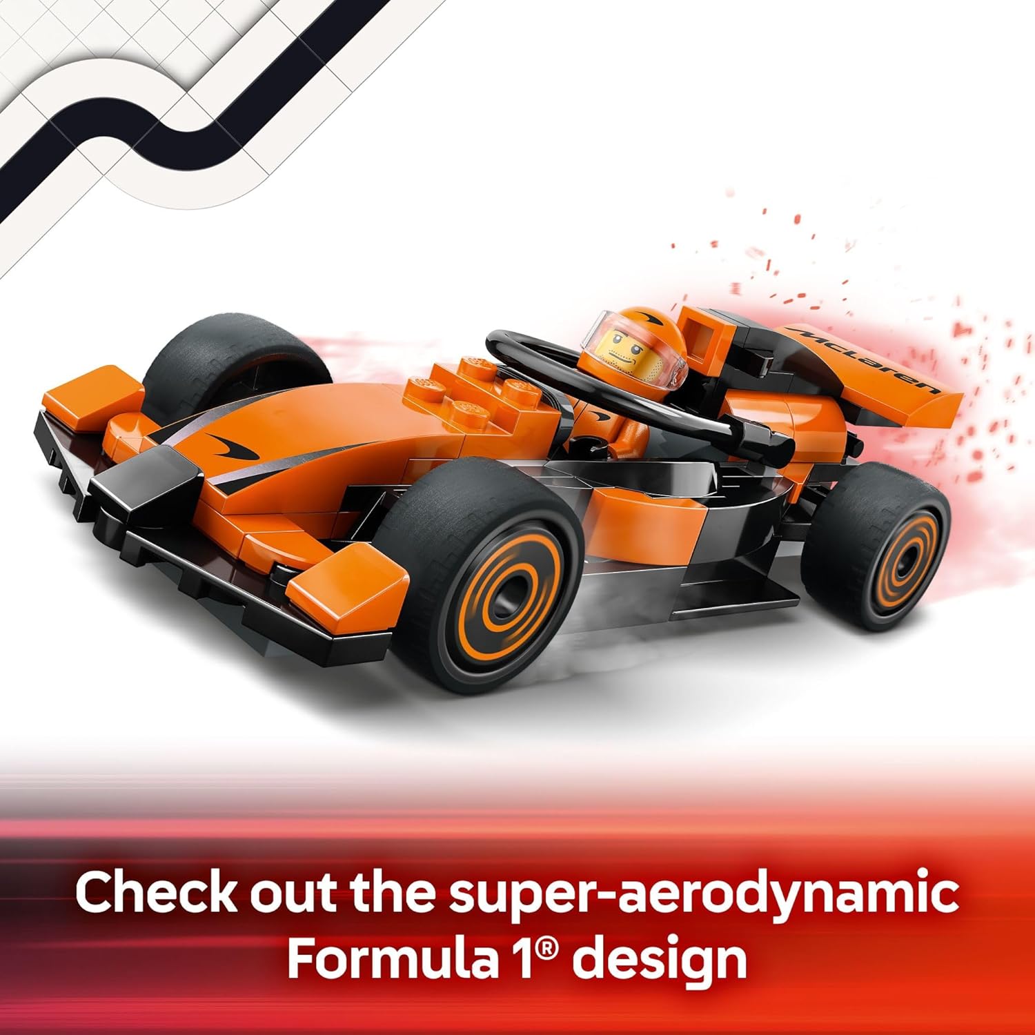 LEGO F1 Driver W/Mclaren
