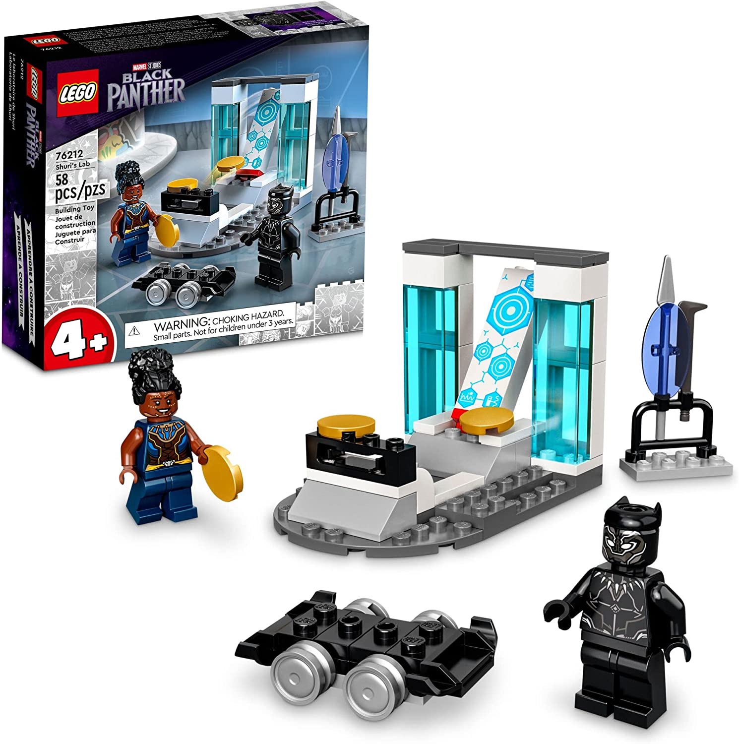 LEGO-« Black Panther Shuris Lab