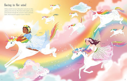 Sticker Dolly Rainbow Unicorns