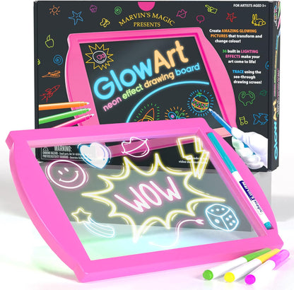 Magic Glow Art Board Pink