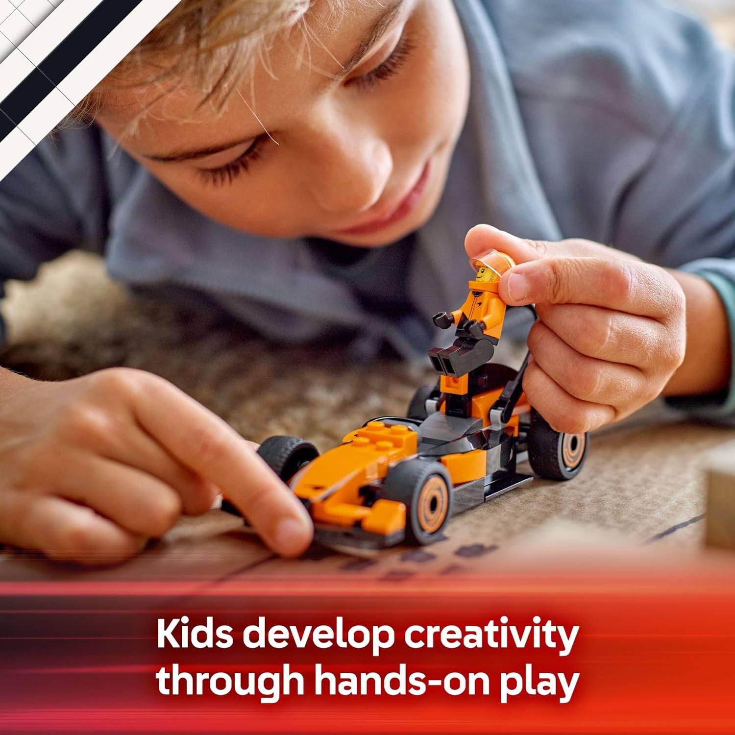 LEGO F1 Driver W/Mclaren