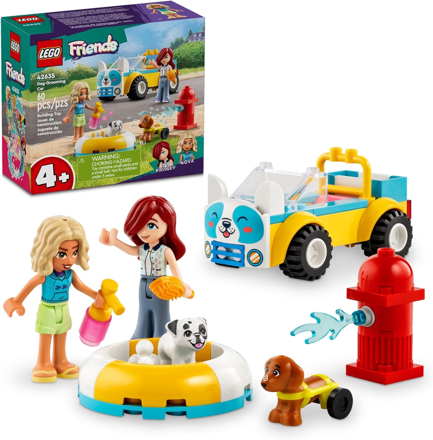 LEGO-« Dog-Grooming Car