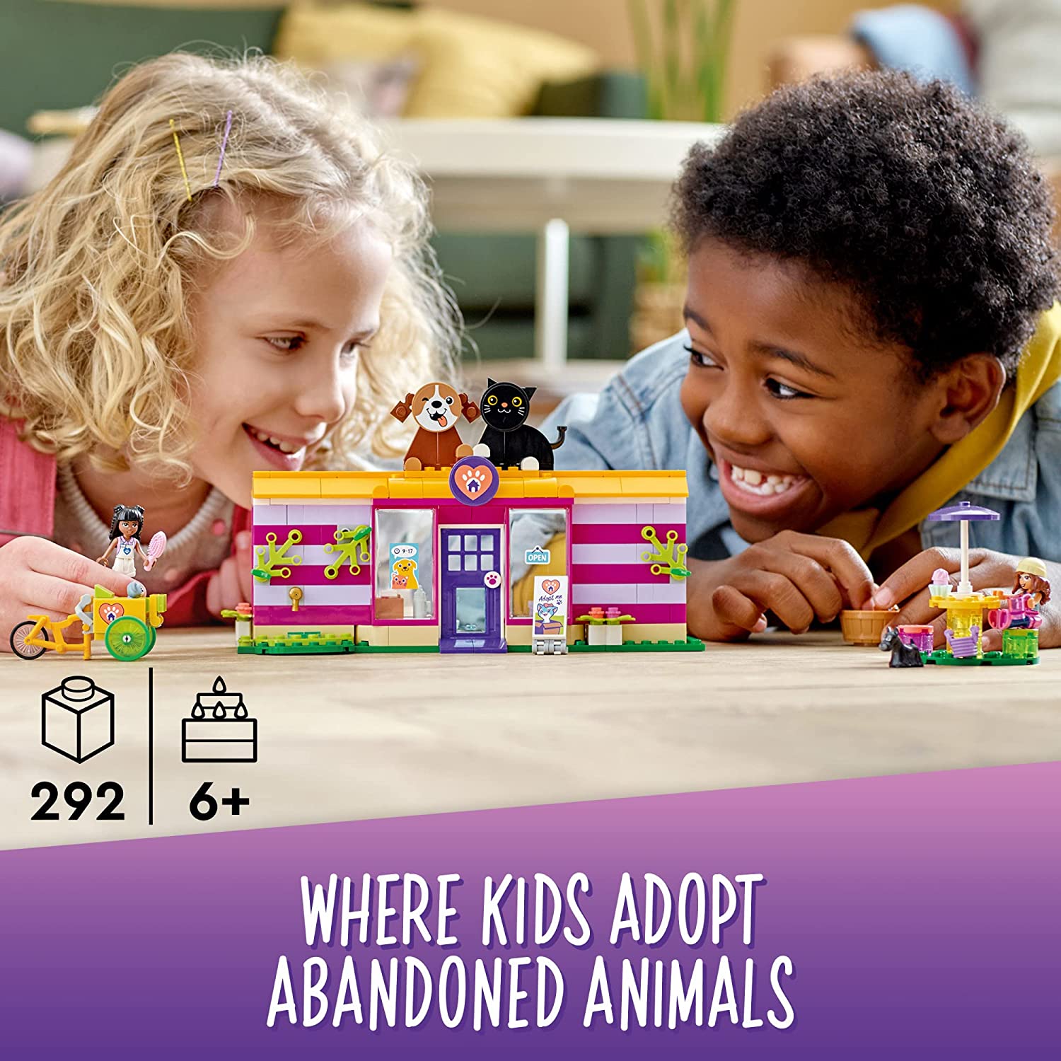 LEGO-« Friends Pet Adoption Caf+¬