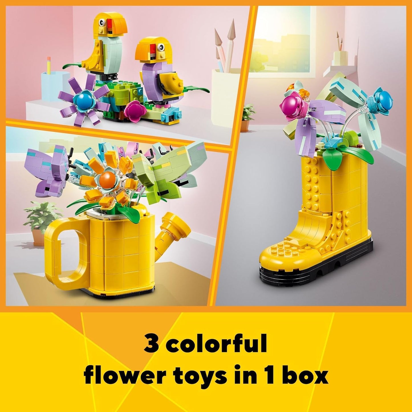 LEGO-« Flowers in Watering Can