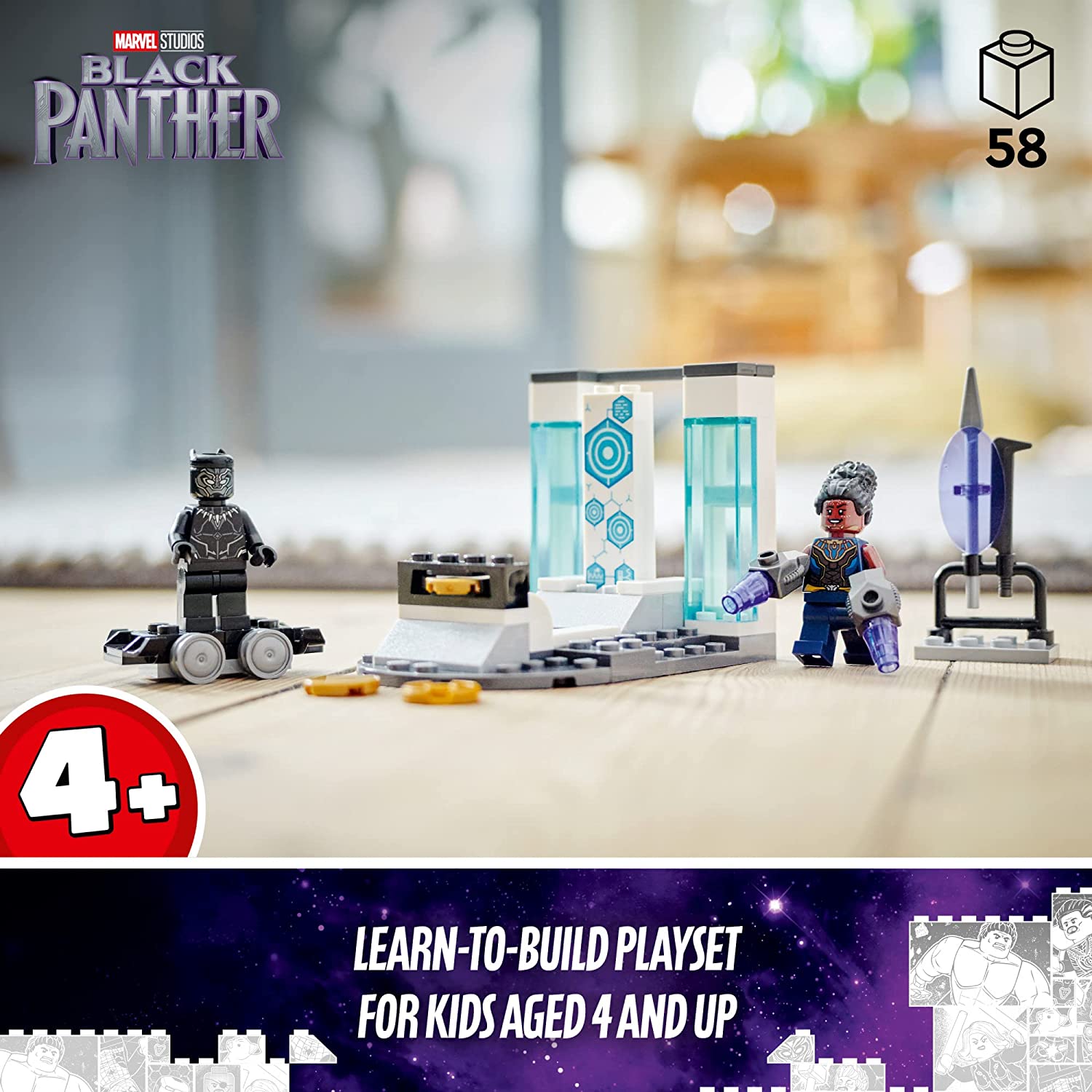 LEGO-« Black Panther Shuris Lab