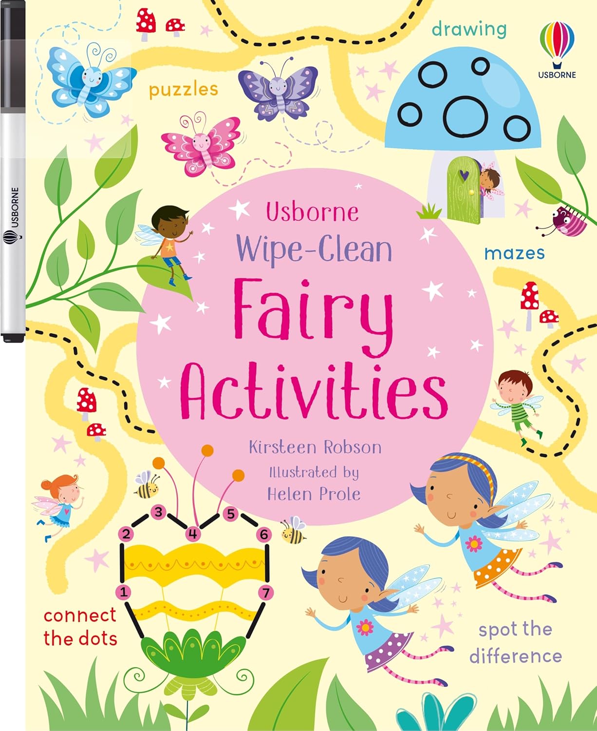 Wipe Clean Fairy Activity Book