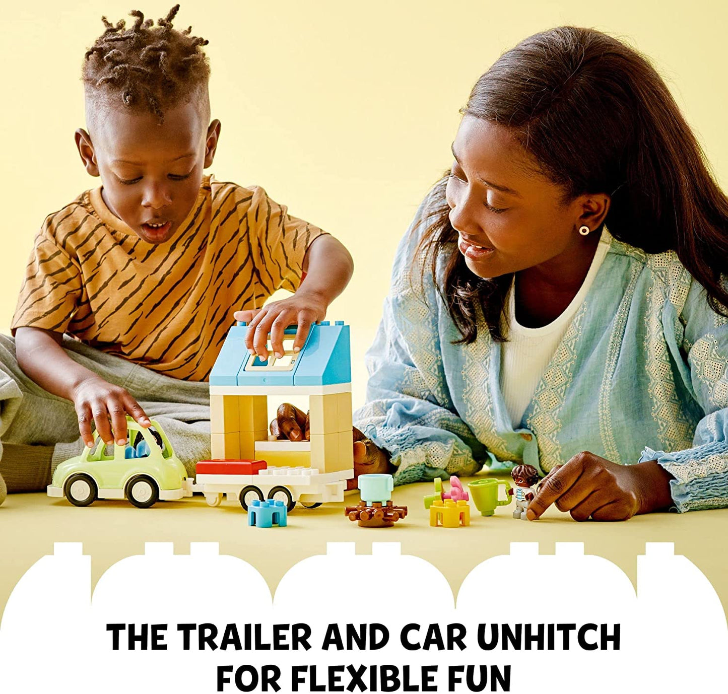 LEGO-« Duplo Town Family House on Wheels