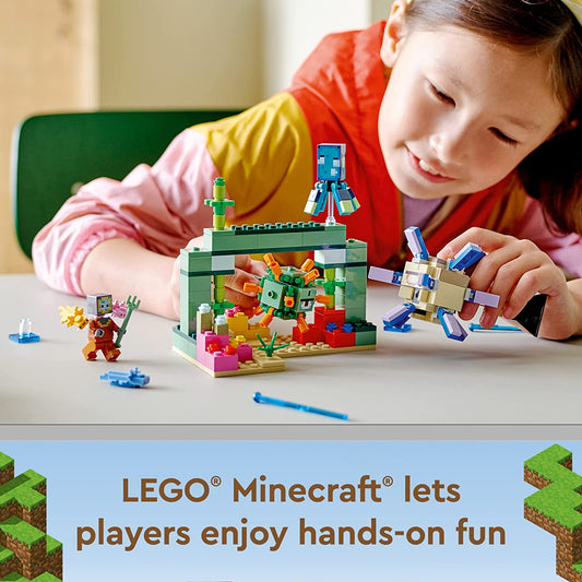 LEGO-« Minecraft the Guardian Battle