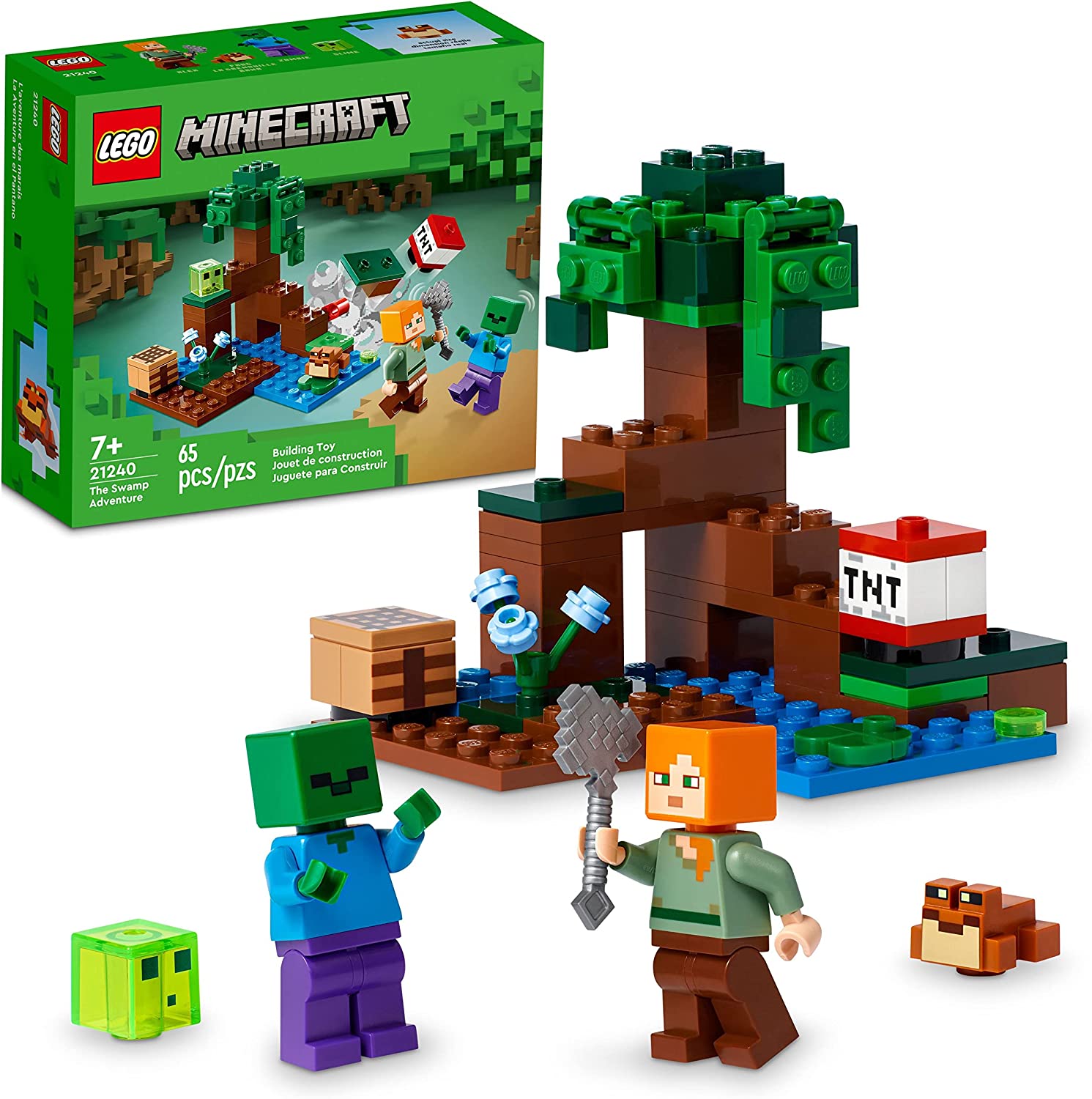 LEGO-« Minecraft the Swamp Adventure Set