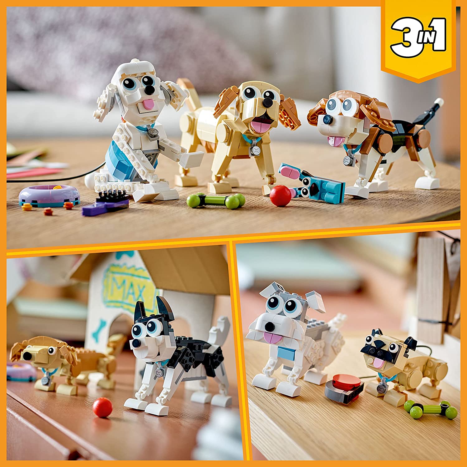 LEGO-« Creator 3 in 1 Adorable Dogs